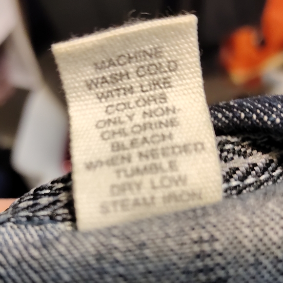 Marsh Landing Women's Jean Jacket Medium Oversized - Picture 7 of 7